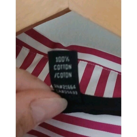 Foxcroft Non Iron Shaped Fit Button Down Blouse - Picture 7 of 10